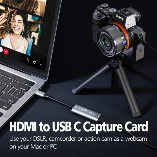 Tarjeta de captura de video 4K HDMI a 1080P USB-C - Imagen 5