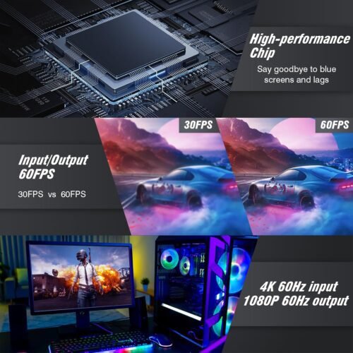 Tarjeta de captura de video 4K HDMI a 1080P USB-C - Imagen 8
