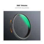 Filtro de estrella variable 72mm K&F Concept - Imagen 2