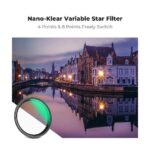 Filtro de estrella variable 72mm K&F Concept - Imagen 3