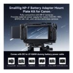Placa de montaje de batería NP-F - SmallRig 4340 - Imagen 7