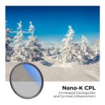 Filtro Polarizador de 82mm Nano-K – K&F Concept - Imagen 3