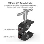 Abrazadera con rosca de 1/4" y 3/8" Smallrig KBUM2732B - Imagen 2