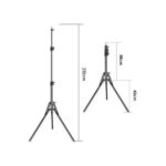 Aro de luz LED de 26 cm con trípode y soporte para celular - Imagen 4