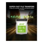 ACER CFexpress 128GB 1600 MBs Tipo B - Imagen 4
