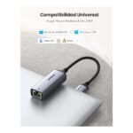 Adaptador de red USB 3.0 Gigabit Ethernet UGREEN CM209 - Imagen 4