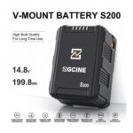 Bateria V-Mount ZGCINE ZG-S200 (200Wh) - Imagen 7