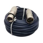 Cable XLR Macho a Hembra 2mts