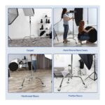 Kit de Ruedas Dolly Para Tripodes C-Stand
