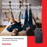SSD portátil SanDisk Extreme USB 3.2 Gen 2 de 8 TB