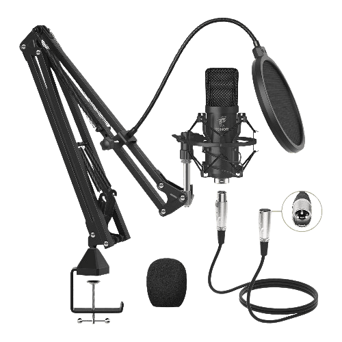 Kit de micrófono de estudio con brazo Tonor T20 PNG