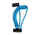 Cable XLR de ángulo recto trenzado