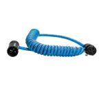 Cable XLR de ángulo recto trenzado