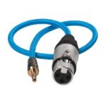 Cable XLR hembra a TRS 3.5mm - Kondor Blue