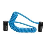 Cable XLR de ángulo recto trenzado