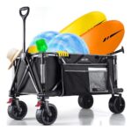 Carrito plegable con ruedas 220 litros