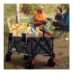 Carrito plegable con ruedas 220 litros