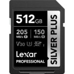 Lexar SDXC Silver Plus UHS-I V30 512Gb