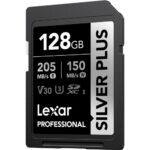 Lexar SDXC Silver Plus UHS-I V30 128Gb