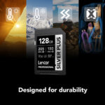 Lexar SDXC Silver Plus UHS-I V30 128Gb