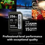 Lexar SDXC Silver Plus UHS-I V30 256Gb