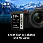 Lexar SDXC Silver Plus UHS-I V30 256Gb