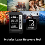 Lexar SDXC Silver Plus UHS-I V30 256Gb
