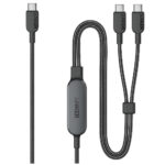 Cable USB-C a USB-C 2 en 1