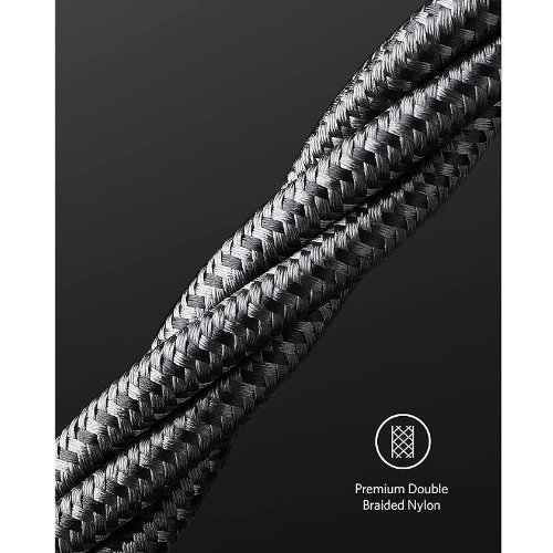 Paquete de 2 Cables USB-C a USB-C 60w 30cm - Anker 6 2 Cables USB-C a USB-C