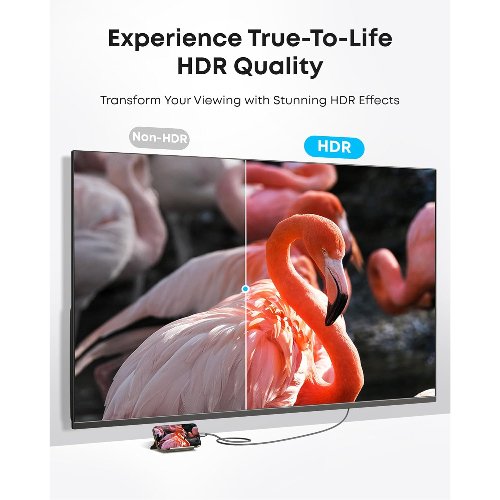 Cable USB C a HDMI 4K a 60Hz 30cm - Anker 6 Cable USB C a HDMI 4K