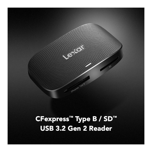 Lector CFexpress tipo B y SD – Lexar LRW520U-RNBNG 2 Lector CFexpress