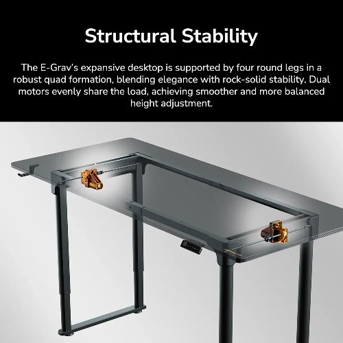 Escritorio Electrico Gamer Cougar E-grav 180 (Negro) 11 Cougar E-grav 18