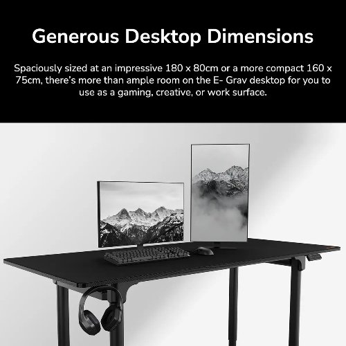 Escritorio Electrico Gamer Cougar E-grav 180 (Negro) 13 Cougar E-grav 18