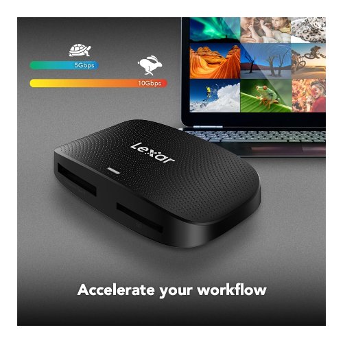 Lector CFexpress tipo B y SD – Lexar LRW520U-RNBNG 5 Lector CFexpress