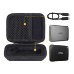 Funda rígida para discos Crucial X10/X9