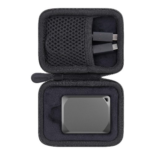 Funda rígida para discos Crucial X10/X9