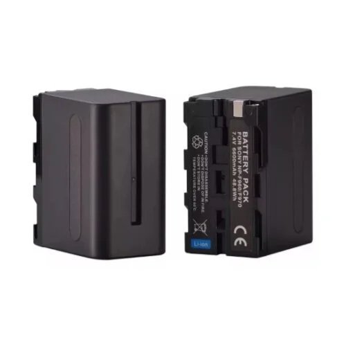 Kit de 2 baterías NP-F970 con cargador doble – Digital 6 Kit de 2 baterías NP-F970 con cargador doble