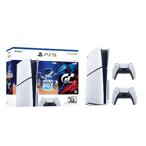 Playstation 5 Slim Disco con GT7 + Astrobot + Control