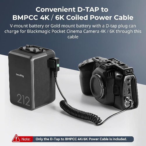 Cable D-Tap a BMPCC 4K/6K - Smallrig 4761 11 Smallrig 4761