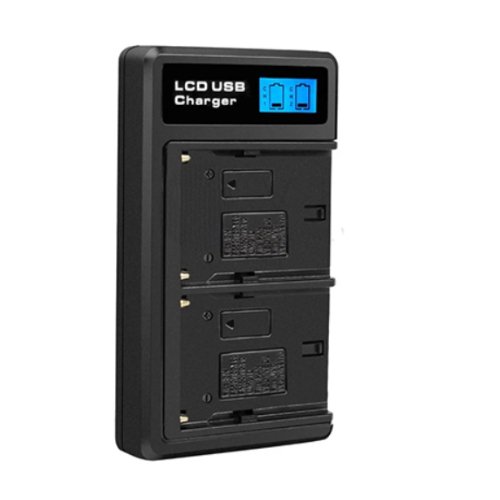 Kit de 2 baterías NP-F970 con cargador doble – Digital 5 Kit de 2 baterías NP-F970 con cargador doble