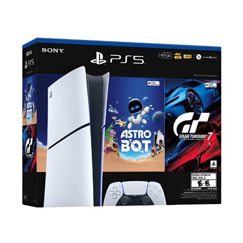 Playstation 5 Slim Estandar con GT7 + Astrobot