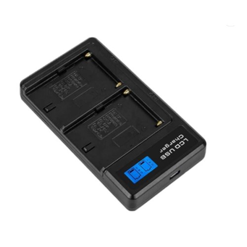 Kit de 2 baterías NP-F970 con cargador doble – Digital 3 Kit de 2 baterías NP-F970 con cargador doble