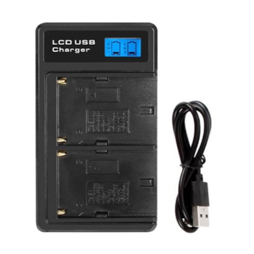 Kit de 2 baterías NP-F970 con cargador doble – Digital 2 Kit de 2 baterías NP-F970 con cargador doble