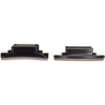 Soportes adhesivos planos y curvos para GoPro