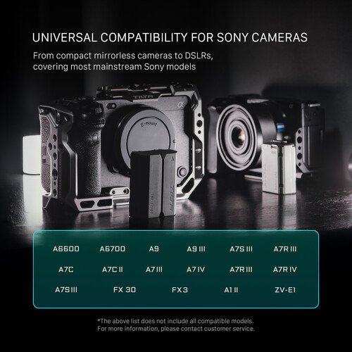 Batería Tilta NP-FZ100 USB-C (2400mAh) 11 Tilta NP-FZ100