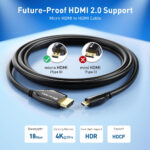 Micro-HDMI a HDMI