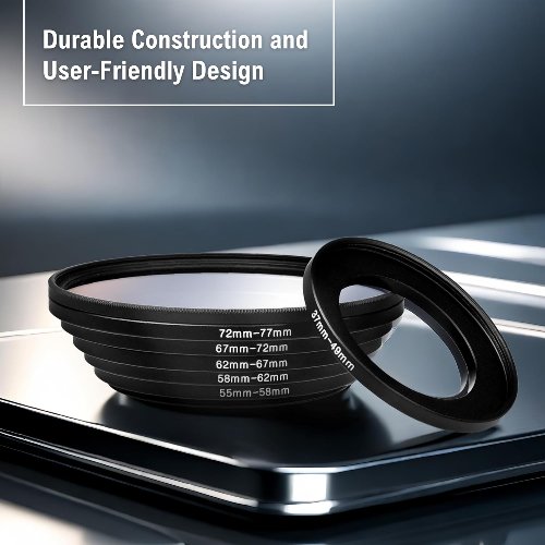 Kit de 18 anillos de filtro - 9 UP y 9 Down 5 Kit de 18 anillos de filtro