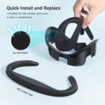 Interfaz facial para Meta/Oculus Quest 3