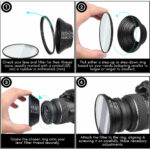 Kit de 18 anillos de filtro