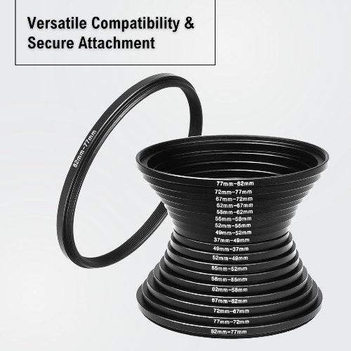 Kit de 18 anillos de filtro - 9 UP y 9 Down 2 Kit de 18 anillos de filtro